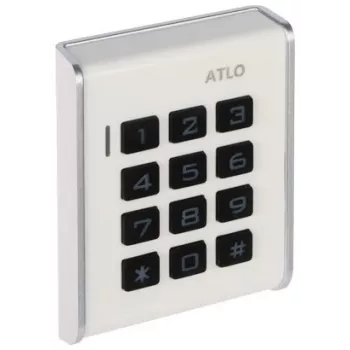 Atlo kombinacinis spyna ATLO-KRM-103 - 3 diskų perprogramuojama cinko lydinio spyna su grūdinto plieno lanku, juoda
