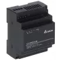 DRC-24V60W-1AZ 60W DIN bėgio perjungiamasis maitinimo blokas, 24V 2.5A, 90-264VAC įėjimas, plastikinis korpusas