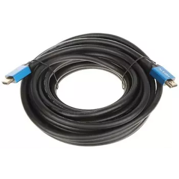 HDMI laidas 10 m V2.1 - 8K@60Hz, 4K@120Hz, 48 Gbps, Dynamic HDR, eARC, VRR, ALLM, trigubai ekranuotas, juodas