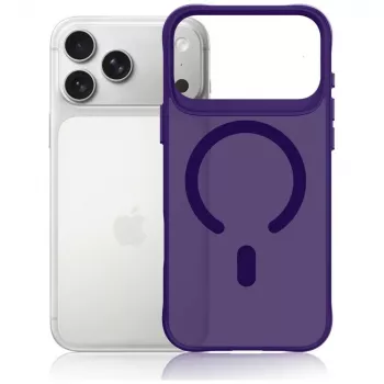 3MK Smoke MagCase, skirtas Apple iPhone 17 Pro Max - violetinė