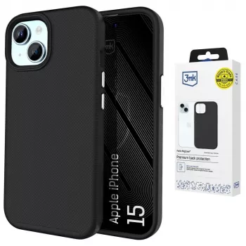 3MK Fortis MagCase Apple iPhone 15 skaidrus dėklas su MagSafe