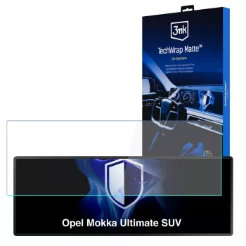 3mk TechWrap matinis ekrano apsauginis stiklas, skirtas Opel Mokka Ultimate SUV (2025+) centriniam ekranui