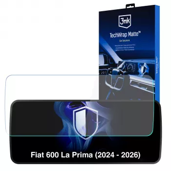 3MK PROTECTION Fiat 600 La Prima (2024 - 2026) - 3mk TechWrap matinis prietaisų skydelio ekrano apsauginis sluoksnis