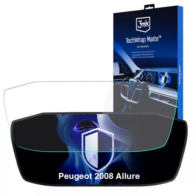 3MK PROTECTION TechWrap Matte Cluster ekrano apsauga, skirta “Peugeot 2008 Allure”
