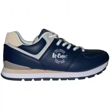 Lee Cooper vyriški mėlyni laisvalaikio bateliai su raišteliais LCJ-23-31-3075M