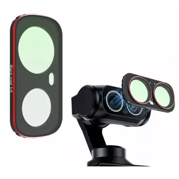 SUNNYLIFE magnetinis Black Mist 1/4 filtras, skirtas Insta360 X4 – kino kokybės švelnus švytėjimas, greitas užmovimas, HD optinis stiklas