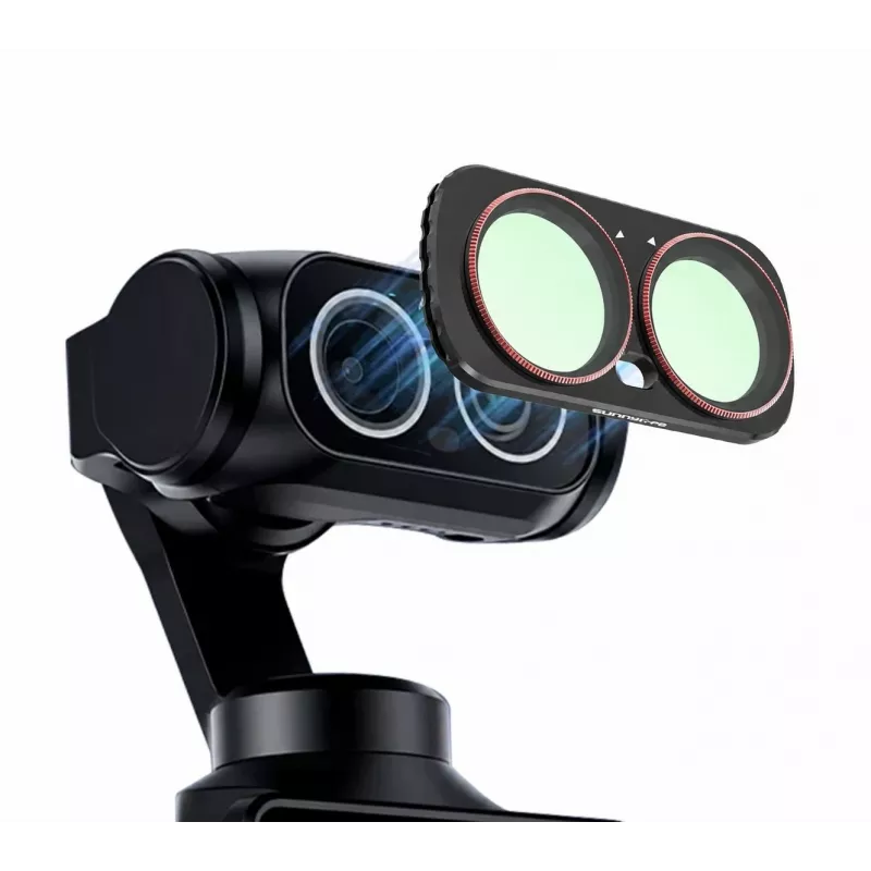 Sunnylife LU-FI232-D magnetinis Black Mist 1/4 filtras, skirtas Insta360 Luna Ultra