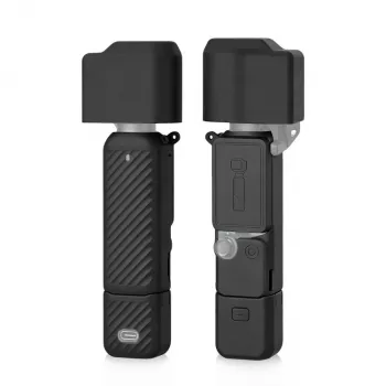 PULUZ 4-in-1 apsauginis rinkinys, skirtas DJI Osmo Pocket 4 – juodas (PU1109B)