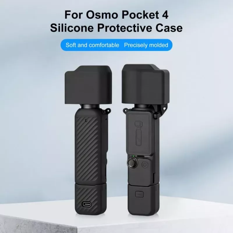 PULUZ 4-in-1 apsauginis rinkinys, skirtas DJI Osmo Pocket 4 – juodas (PU1109B)