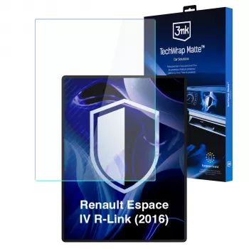 3MK PROTECTION Renault Espace IV R-Link (2016) - 3mk TechWrap matinis ekrano apsauginis stiklas