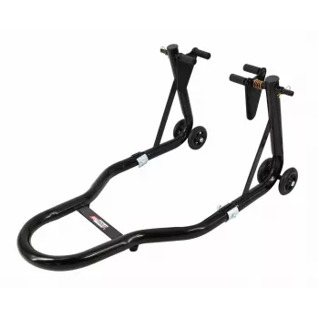 AWTOOLS priekinis motociklo stovas 300 kg talpa, po šakėmis