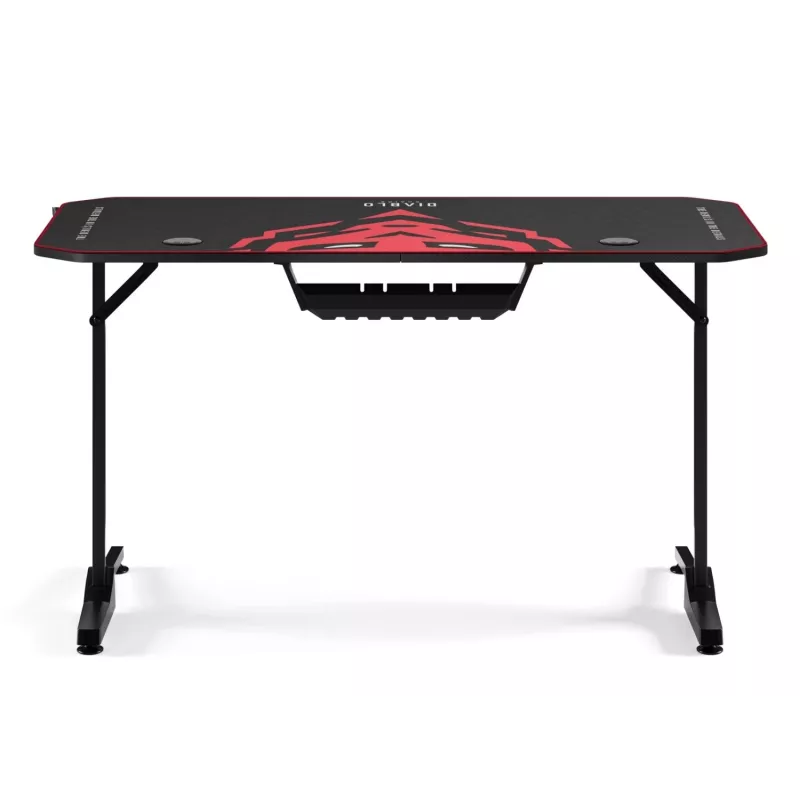 Diablo X-Mate 1400 žaidimų stalas 140 cm x 60 cm juodas