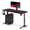 Diablo X-Mate 1400 žaidimų stalas 140 cm x 60 cm juodas