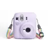 LOVEINSTANT Silicone Protective Case, skirtas Fujifilm Instax Mini 12 – violetinė