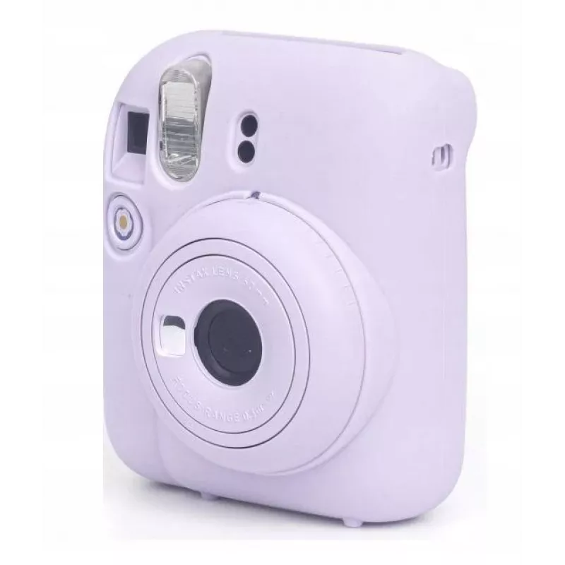 LOVEINSTANT Silicone Protective Case, skirtas Fujifilm Instax Mini 12 – violetinė