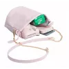 LOVEINSTANT baltas dirbtinės odos apsauginis dėklas-krepšys Fujifilm Instax Mini 12, 11, 40, 9, LiPlay, Evo, Link 2se, Square SQ40, SQ6, SQ1, SQ20, SQ10