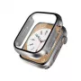 Crong Hybrid Watch Case su grūdintu stiklu, skirtas Apple Watch 40mm - Starlight