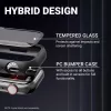 Crong Hybrid Watch Case su grūdintu stiklu, skirtas Apple Watch 40mm - Starlight