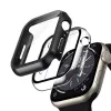 Crong hibridinis dėklas su grūdintu stiklu, skirtas Apple Watch 40mm - skaidrus