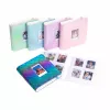 LOVEINSTANT holografinis fotoalbumas 288 momentinėms nuotraukoms, įvairiaspalvis, PU oda, su langu, tinka Fuji Instax, Canon Ivy, Xiaomi, Polaroid, HP Sprocket, Kodak Zink