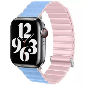 Beline Magnetic Pro Apple Watch dirželis 38/40/41mm Rožinis/Sierra Blue