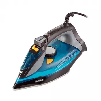 Mesko MS 5041 garų lygintuvas 3000 W keraminis padas 350 ml juodas su mėlynais akcentais