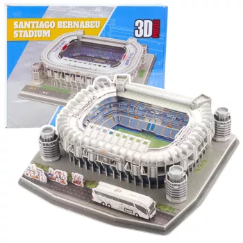 LEAN TOYS 3D dėlionė Santiago Bernabeu futbolo stadionas Real Madrid 101 vnt.