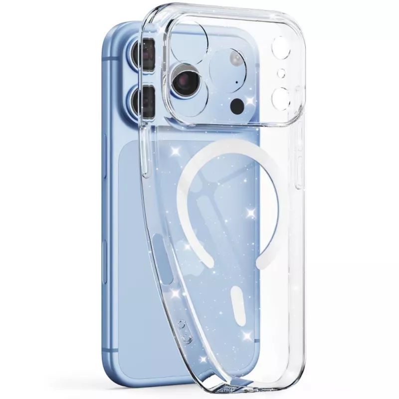 Tech-Protect Flexair MagSafe iPhone 17 Pro Max / 18 Pro Max blizgučių dėklas