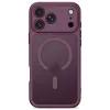 Tech-Protect Basicmag Magsafe iPhone 17 Pro Max / 18 Pro Max matinis tamsiai vyšninis dėklas