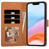 Tech-Protect Wallet Case, skirta Apple iPhone 16E, Saddle Brown