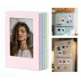 LOVEINSTANT 5x magnetinių nuotraukų rėmelių rinkinys Fujifilm Instax Mini – pastelinės spalvos, tvirtinimas prie šaldytuvo