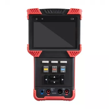 BCS T4LCD-PRO 4,3 colio kelių formatų CCTV testeris su PTZ valdymu, UTP kabelio testu ir 2600mAh baterija