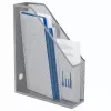 LEAN metalinis organizatorius dokumentams ir aplankams, vertikalus, sidabrinis, A4