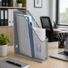 LEAN metalinis organizatorius dokumentams ir aplankams, vertikalus, sidabrinis, A4