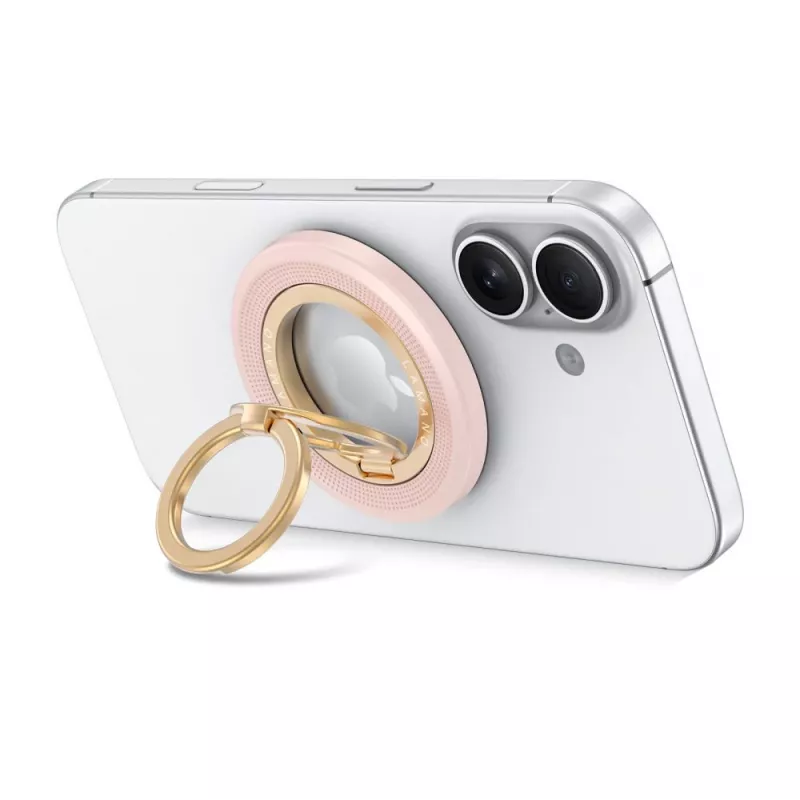 TECH-PROTECT MMR700 Lamano magnetinis MagSafe telefono žiedas rožinis/auksinis