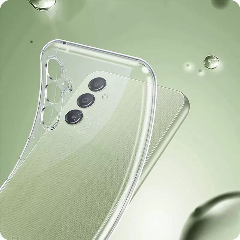 Tech-Protect FlexAir dėklas, skirtas Xiaomi Redmi Note 14 Pro 5G / Poco X7 5G – permatomas