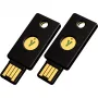 YubiKey 5 NFC apsaugos raktas 2 vnt. (juoda/auksinė, USB-A ir NFC)