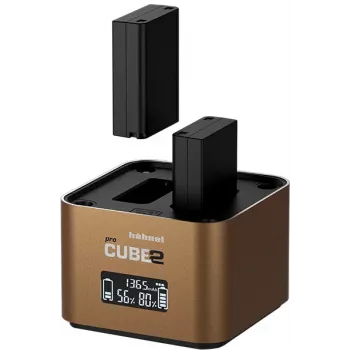 Hähnel ProCube 2 Twin įkroviklis, skirtas Olympus (1000 574.0)
