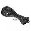 Akyga AK-PC-07C maitinimo prailginimo laidas CU IEC C13 į C14 3m juodas