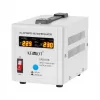 KEMOT SER-500 automatinis įtampos stabilizatorius 500VA 300W relės tipo 230V AC išėjimas Schuko lizdas LED indikatoriai