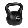 REBEL ACTIVE 24 kg bituminis kettlebellas — patvari vinilo danga, neslystanti rankena jėgos treniruotėms
