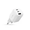 TECH-PROTECT NCA100W-GAN-AVS 3 prievadų GaN tinklo įkroviklis PD 3.2 100W / QC3.0 baltas