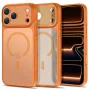 TECH-PROTECT MagPrime MagSafe CC iPhone 17 Pro / 18 Pro matinis Cosmic Orange dėklas