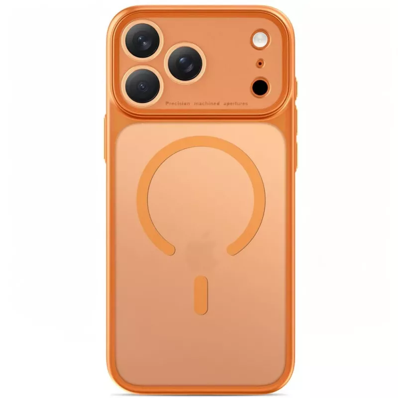 TECH-PROTECT MagPrime MagSafe CC iPhone 17 Pro / 18 Pro matinis Cosmic Orange dėklas