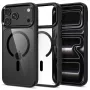 Tech-Protect Magmat MagSafe skaidrus dėklas, skirtas iPhone 17 Pro Max / 18 Pro Max - juodas