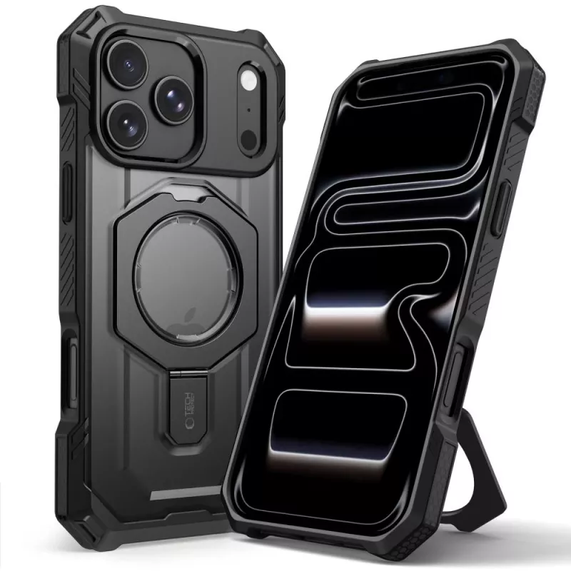 TECH-PROTECT MagForce MagSafe iPhone 17 Pro Max / 18 Pro Max matinė juoda