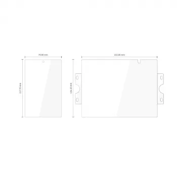 TECH-PROTECT Easy Set Fit+ 4-in-1 apsaugos rinkinys Samsung Galaxy Z Fold 8 – skaidrus (plėvelė ir stiklas)