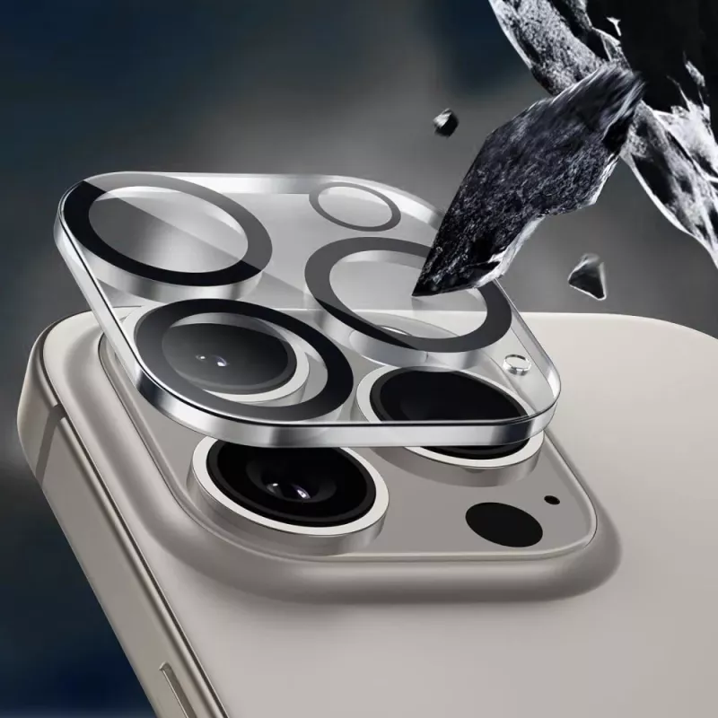 Tech-Protect Cam Fit+ permatomas dėklas, skirtas Apple iPhone 16E / 17E