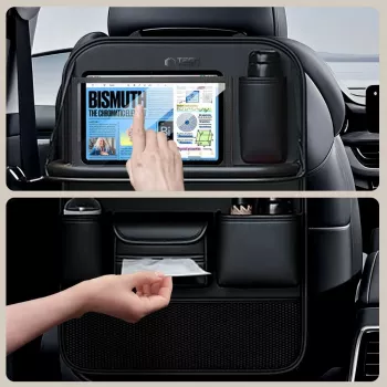TECH-PROTECT UCA100 Automobilio bagažinės ir galinės sėdynės organizatorius, juodas