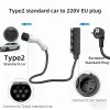 AKYGA AK-SC-E27 V2L adapteris Type 2 į 4x Schuko 16A 3m